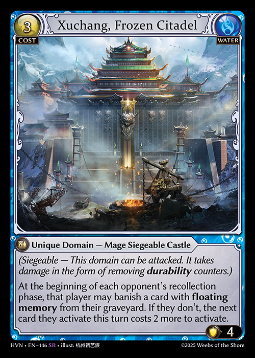 Xuchang, Frozen Citadel