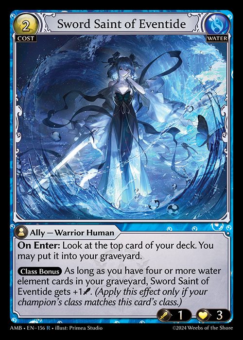 Sword Saint of Eventide