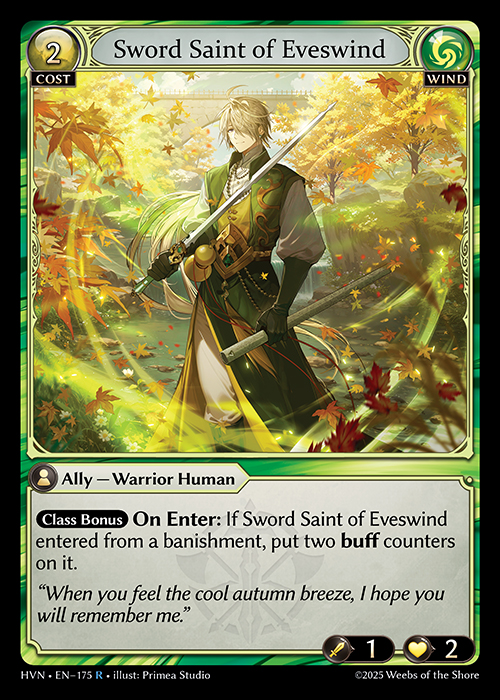 Sword Saint of Eveswind