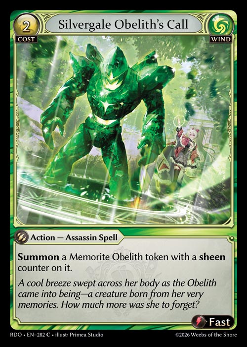 Silvergale Obelith's Call