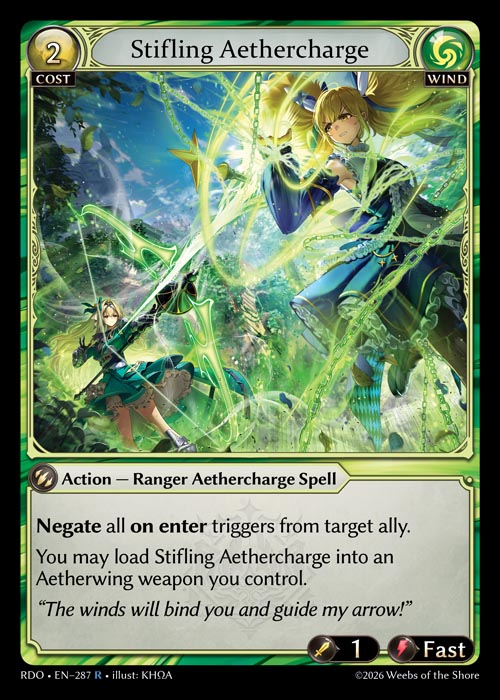 Stifling Aethercharge