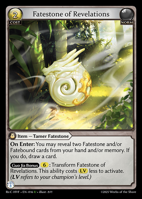 Fatestone of Revelations