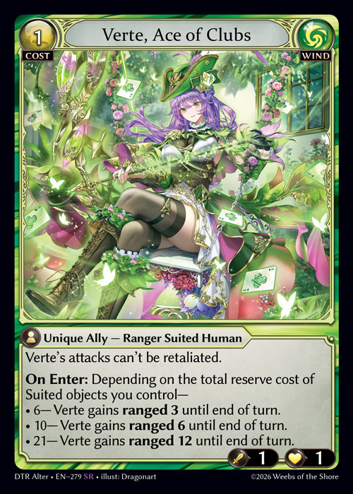 Verte, Ace of Clubs