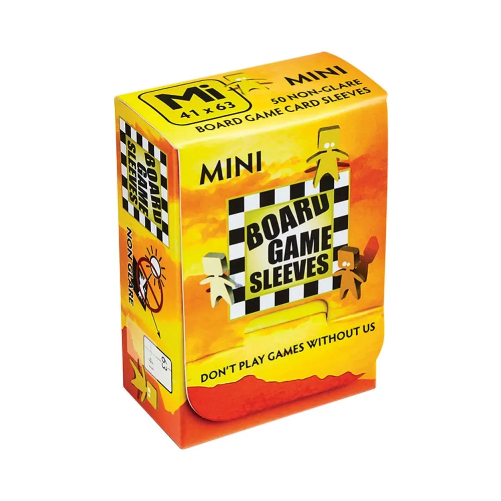 Board Games Sleeves - Non Glare - Mini (40x62 mm) - 50 Pcs