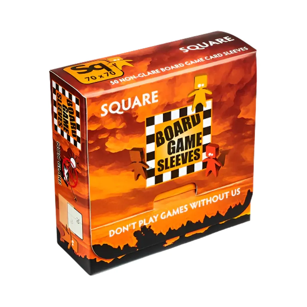 Board Games Sleeves - Non-Glare - Square (69x69 mm) - 50 Pcs