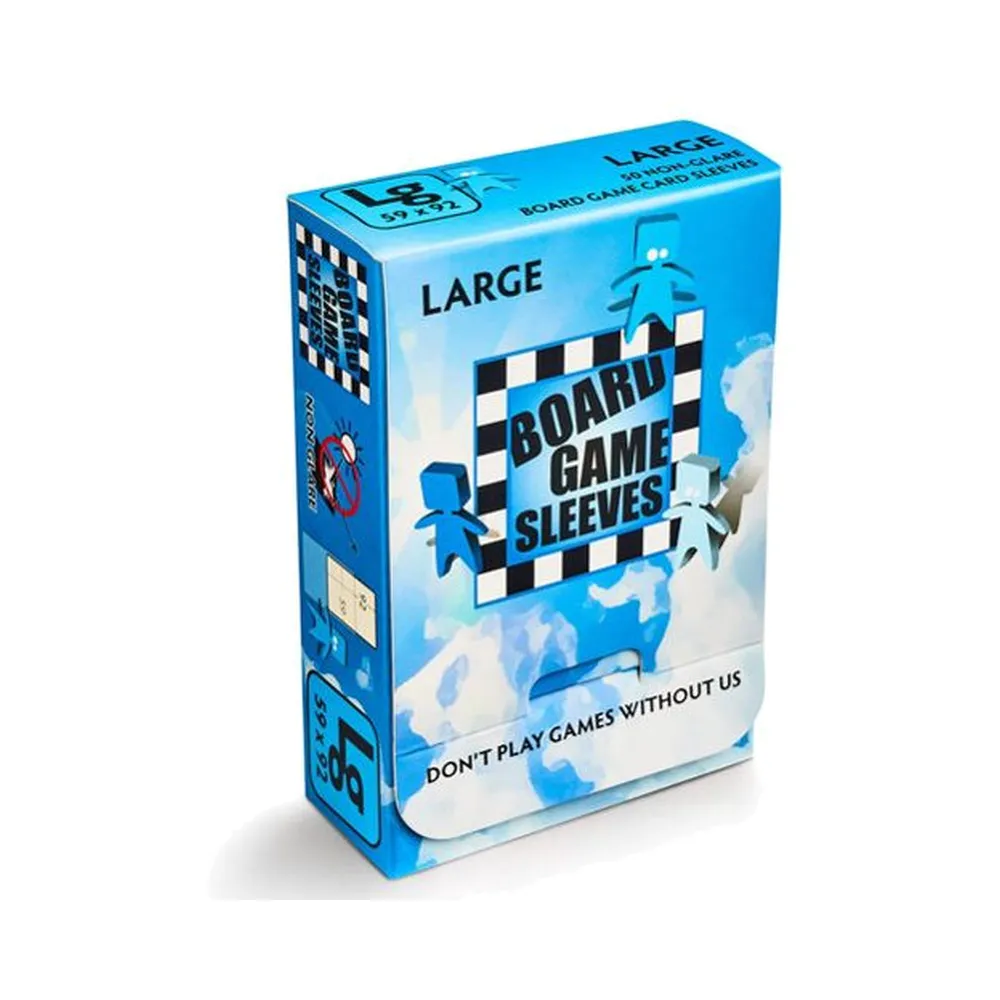 Board Games Sleeves - Non-Glare - Large (58x91 mm) - 50 Pcs