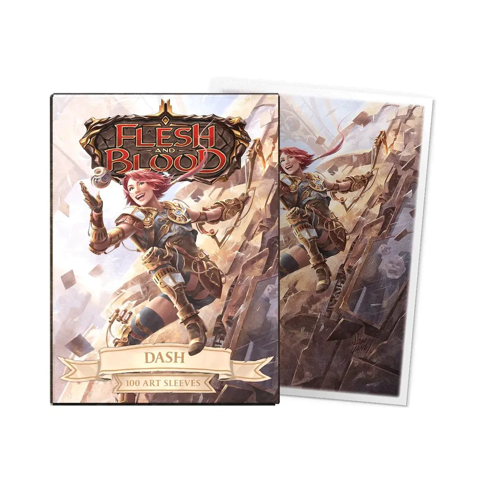 Dragon Shield - Standard Matte Licensed Art Sleeves: Flesh And Blood Dash (100 Sleeves)