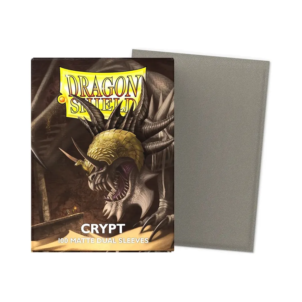 Dragon Shield - Standard Matte Dual Sleeves: Crypt (100 Sleeves)