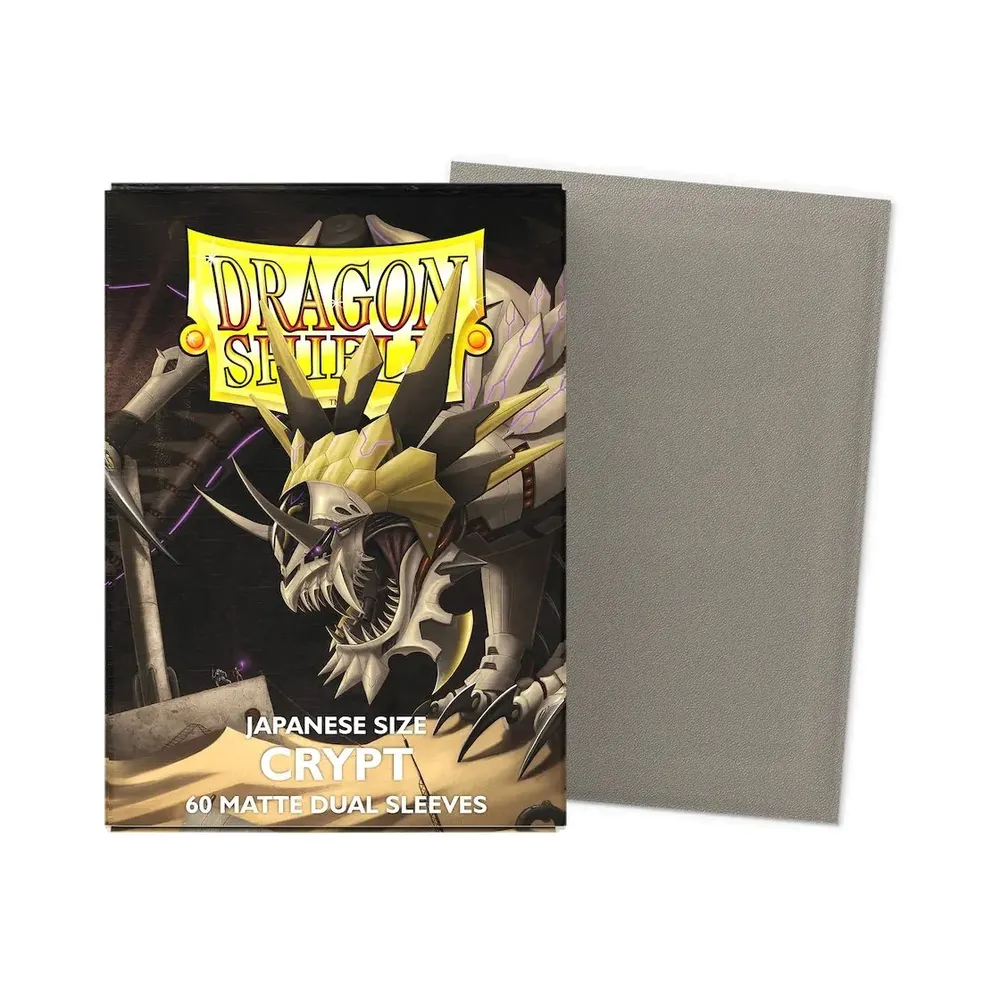 Dragon Shield - Japanese Matte Dual Sleeves: Crypt (60 Sleeves)
