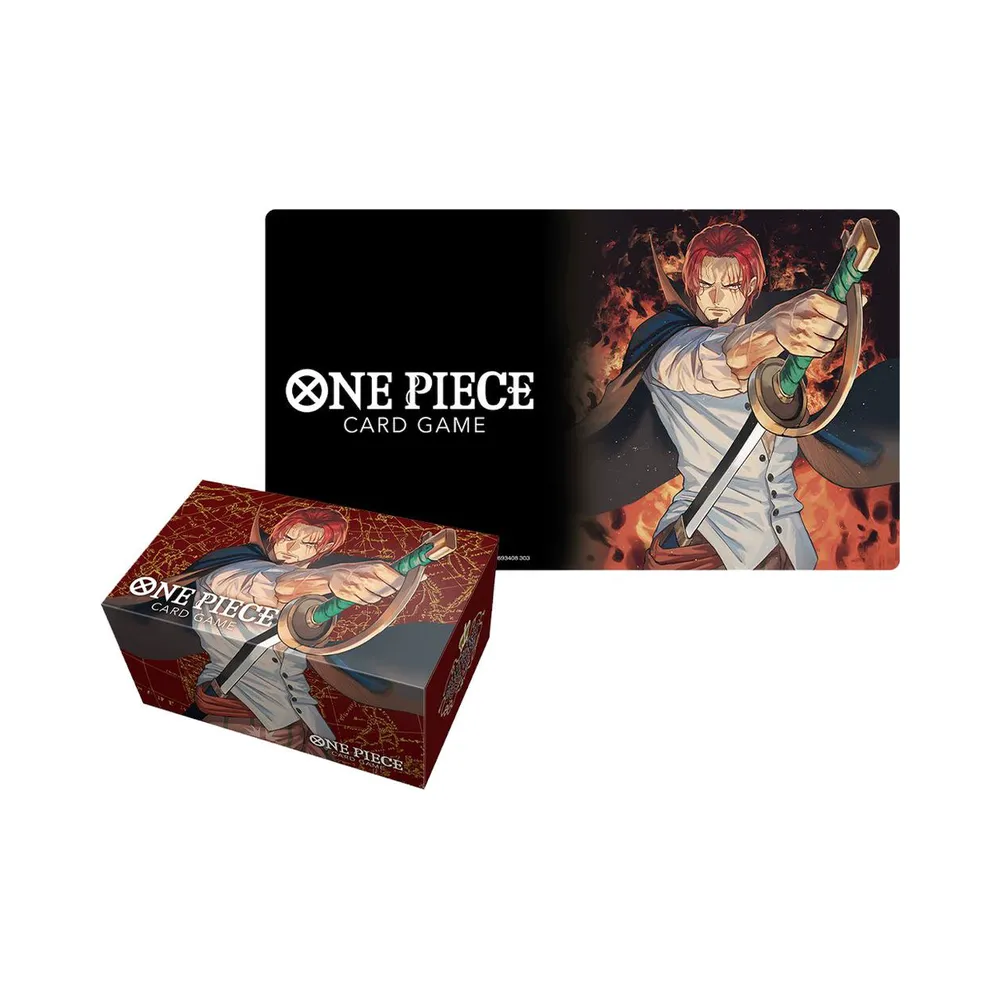 One Piece - Playmat and Storage Box Set: Shanks