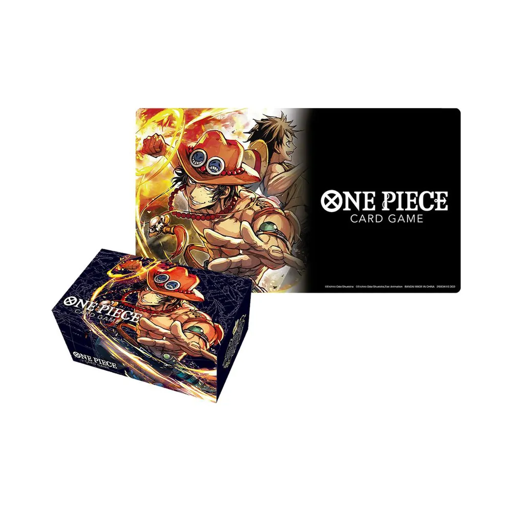 One Piece - Playmat and Storage Box Set: Ace