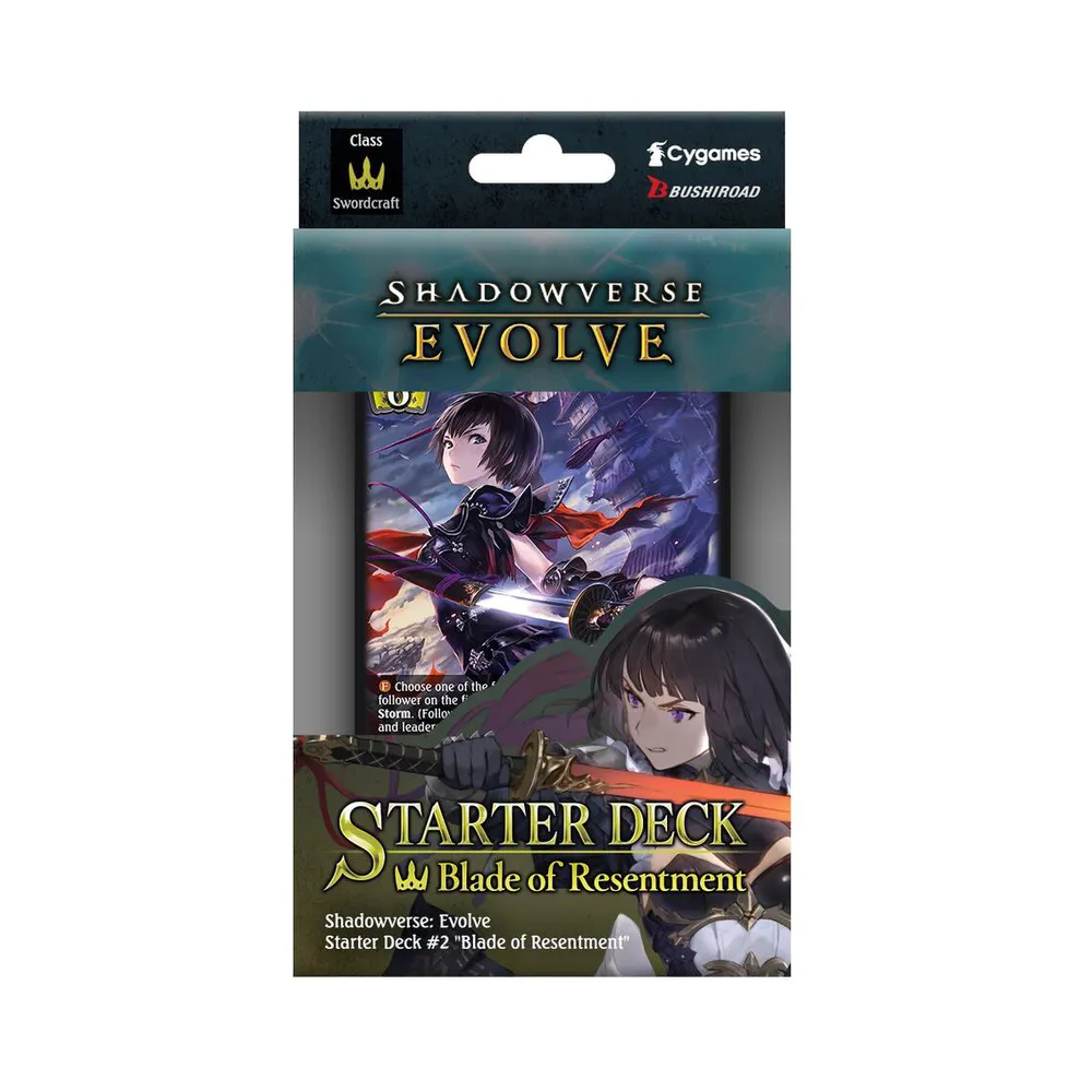 Shadowverse Evolve - Starter Deck: Blade of Resentment