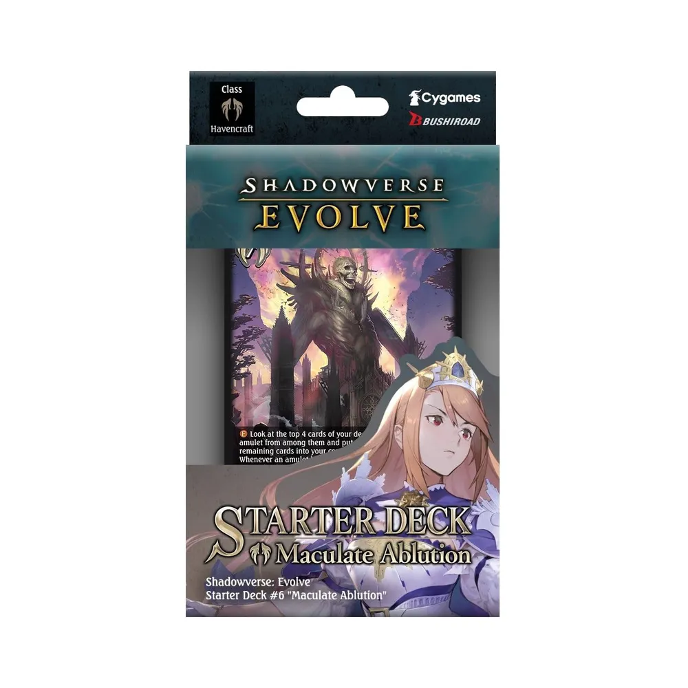 Shadowverse Evolve - Starter Deck: Maculate Ablution