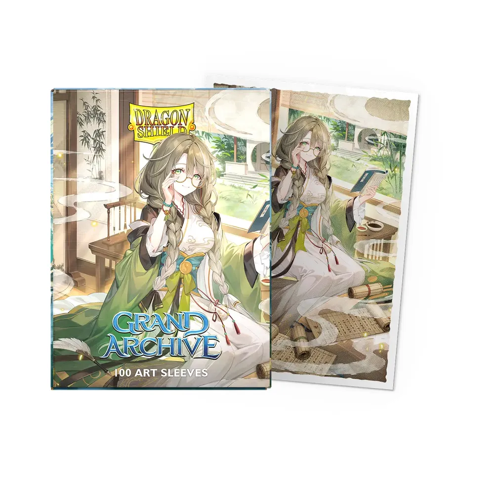 Dragon Shield - Standard Matte Licensed Art Sleeves: Grand Archive Kongming (100 Sleeves)