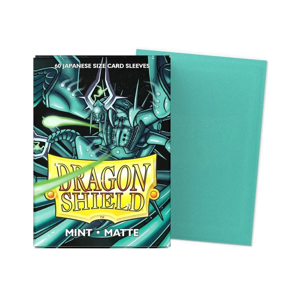 Dragon Shield - Japanese Matte Sleeves: Mint (60 Sleeves)