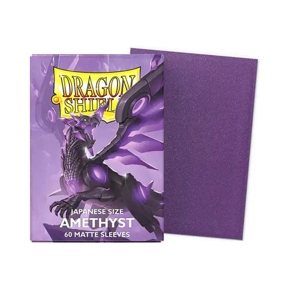 Dragon Shield - Japanese Matte Sleeves: Amethyst (60 Sleeves)