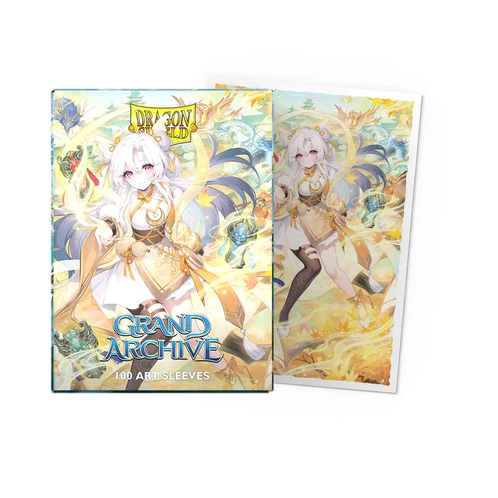 Dragon Shield - Standard Matte Licensed Art Sleeves: Grand Archive Guo Jia (100 Sleeves)