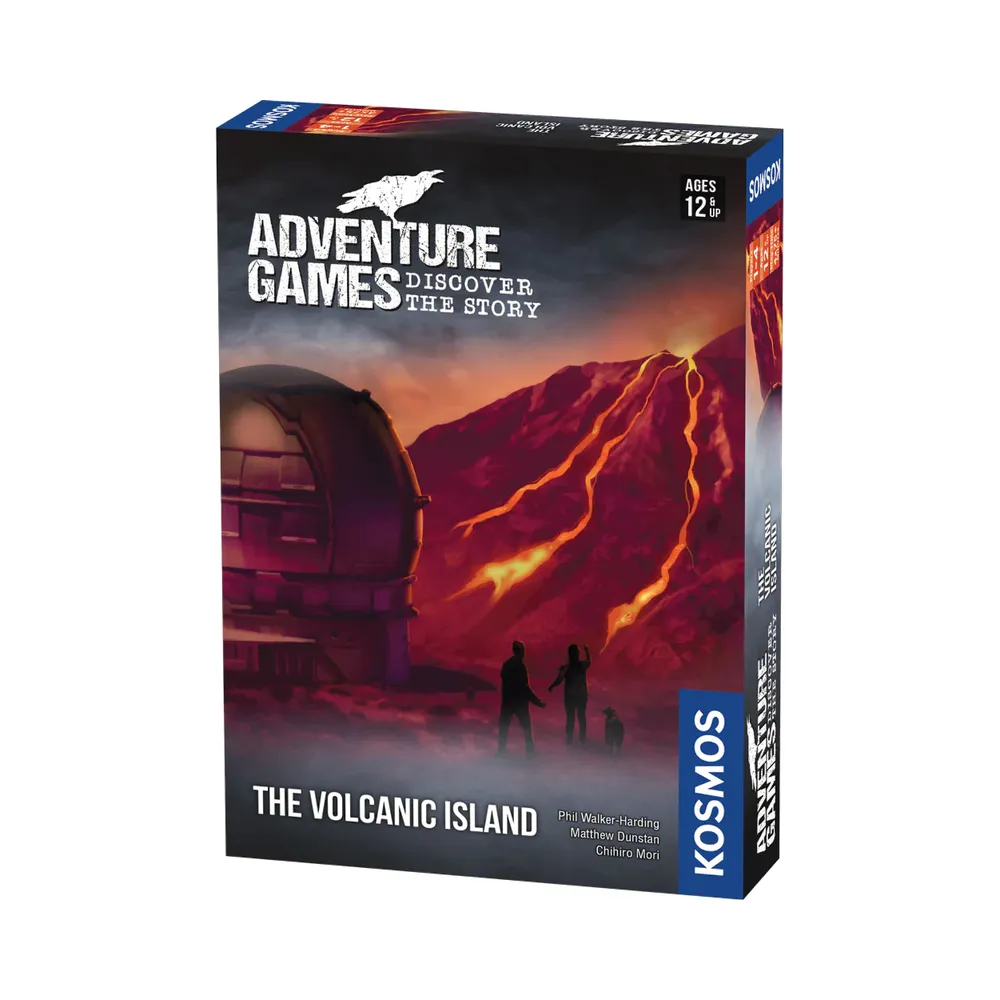 Adventure Games - The Volcanic Island - English