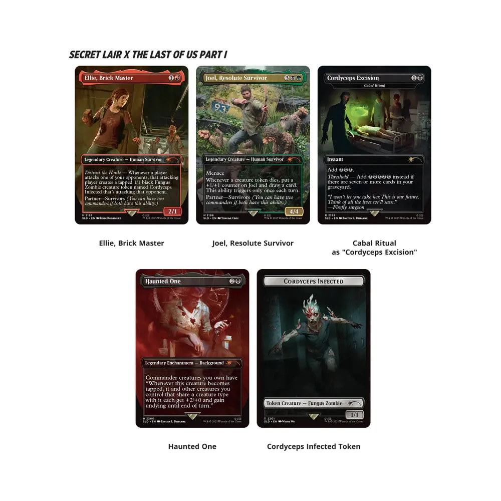 Magic The Gathering - Secret Lair x PlayStation Superdrop: The Last of Us 1