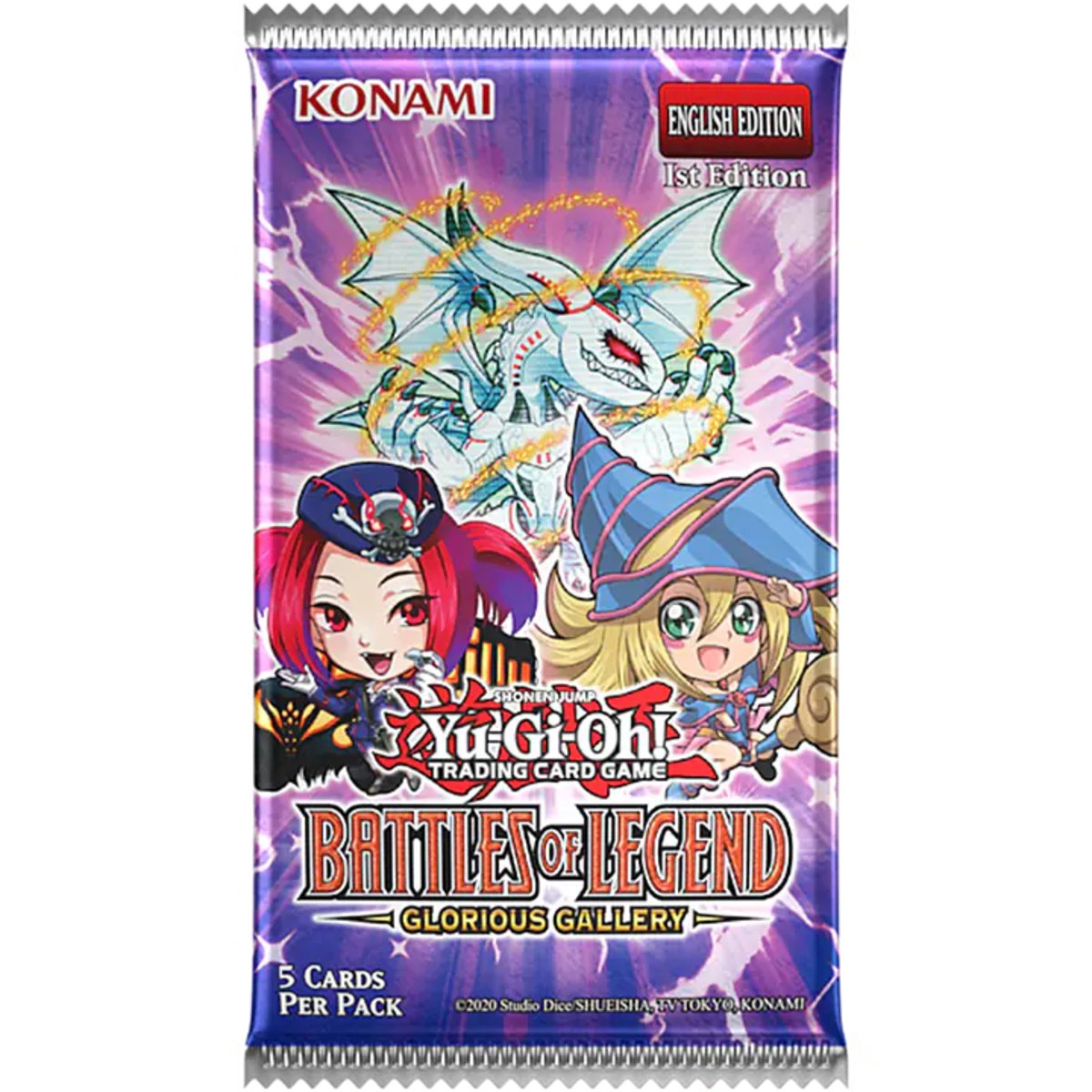 YGO - Battles of Legend: Glorious Gallery Booster