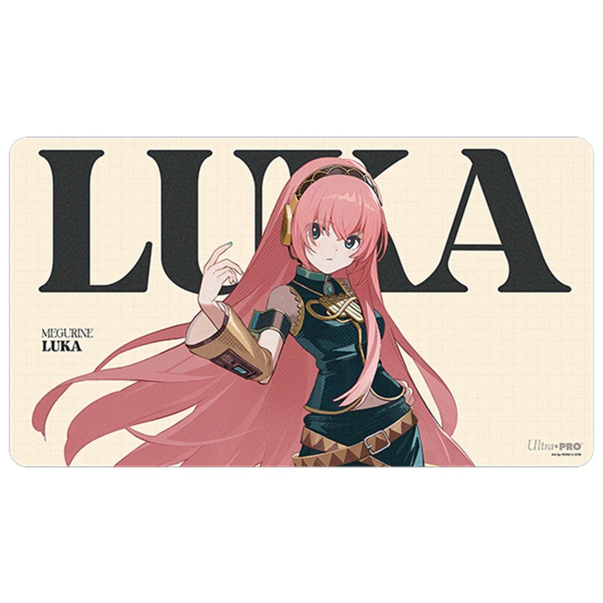 UP - Hatsune Miku - Retro Soundscapes: Luka Playmat for Tabletop Gaming
