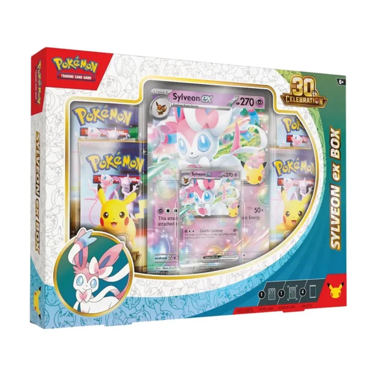 Pokemon TCG: 30th Celebration - Ex Box - Sylveon ex