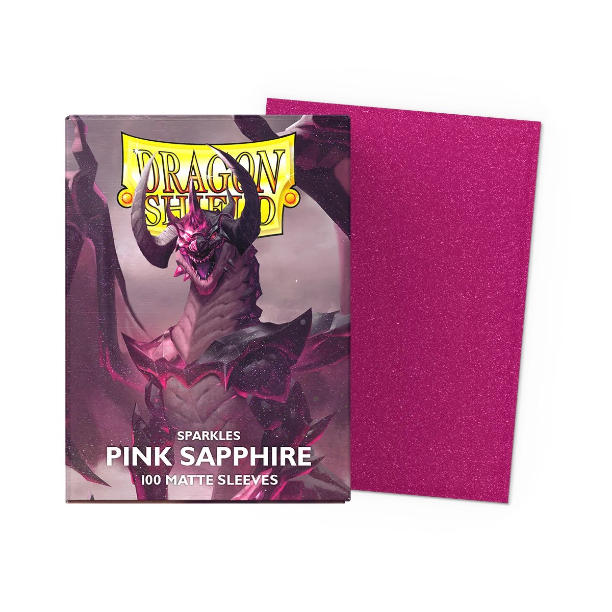 Dragon Shield - Standard Matte Sleeves: Pink Sapphire (100 Sleeves)