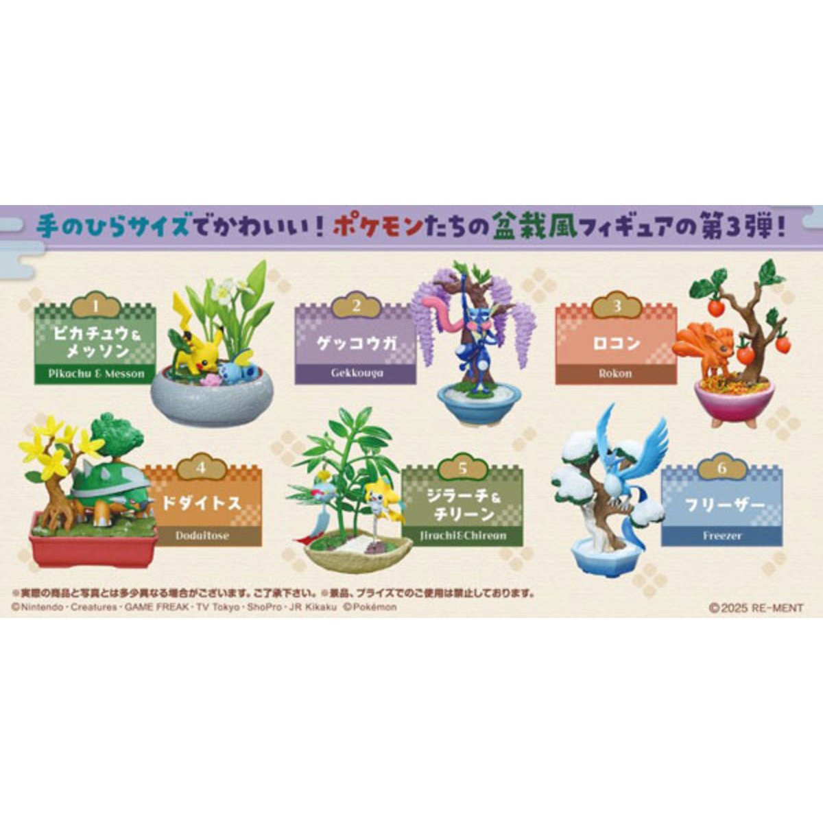 Pokemon Poketto BONSAI3