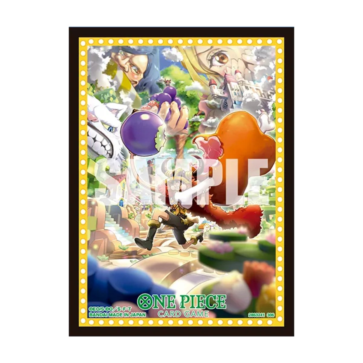 One Piece Card Game - Official Sleeves Luffy Elb