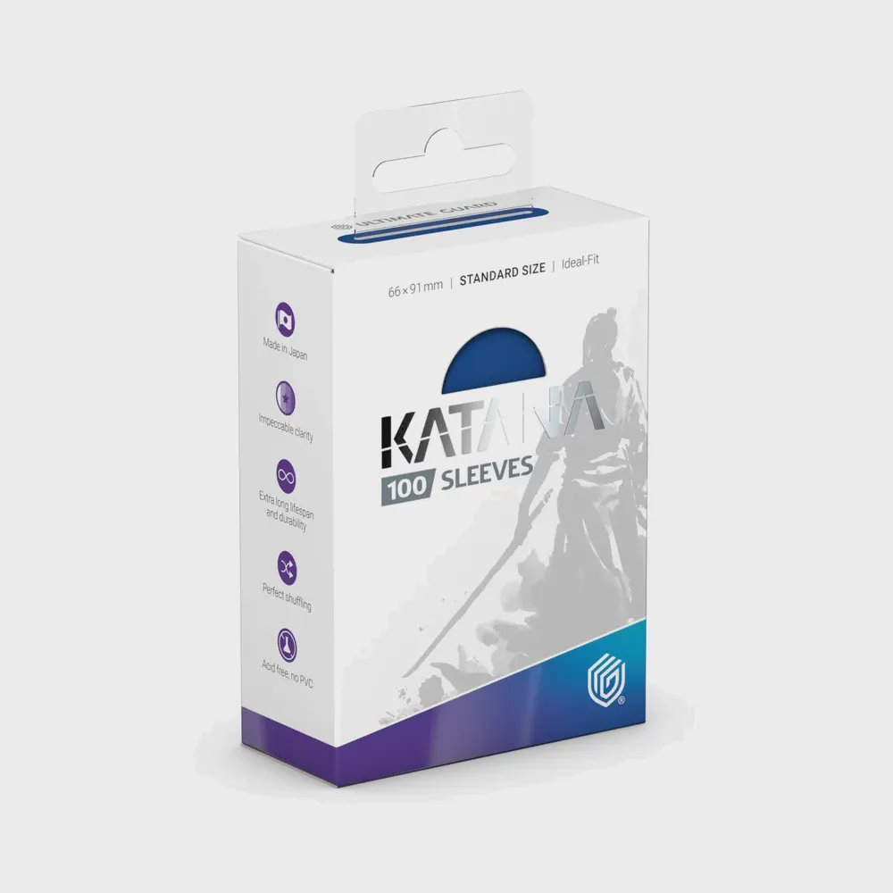 Ultimate Guard - Katana Standard Size Sleeves: Blue Bird (100 Sleeves)