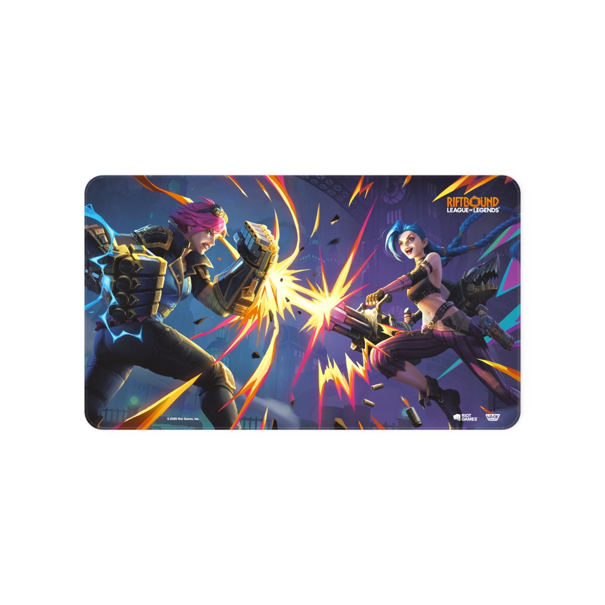 Riftbound: League of Legends TCG - Vendetta Playmat: Vi vs Jinx