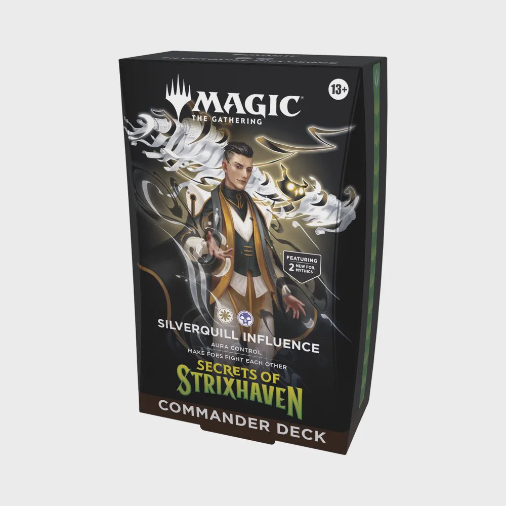 Magic The Gathering - Secrets of Strixhaven: Commander Deck Silverquill Influence
