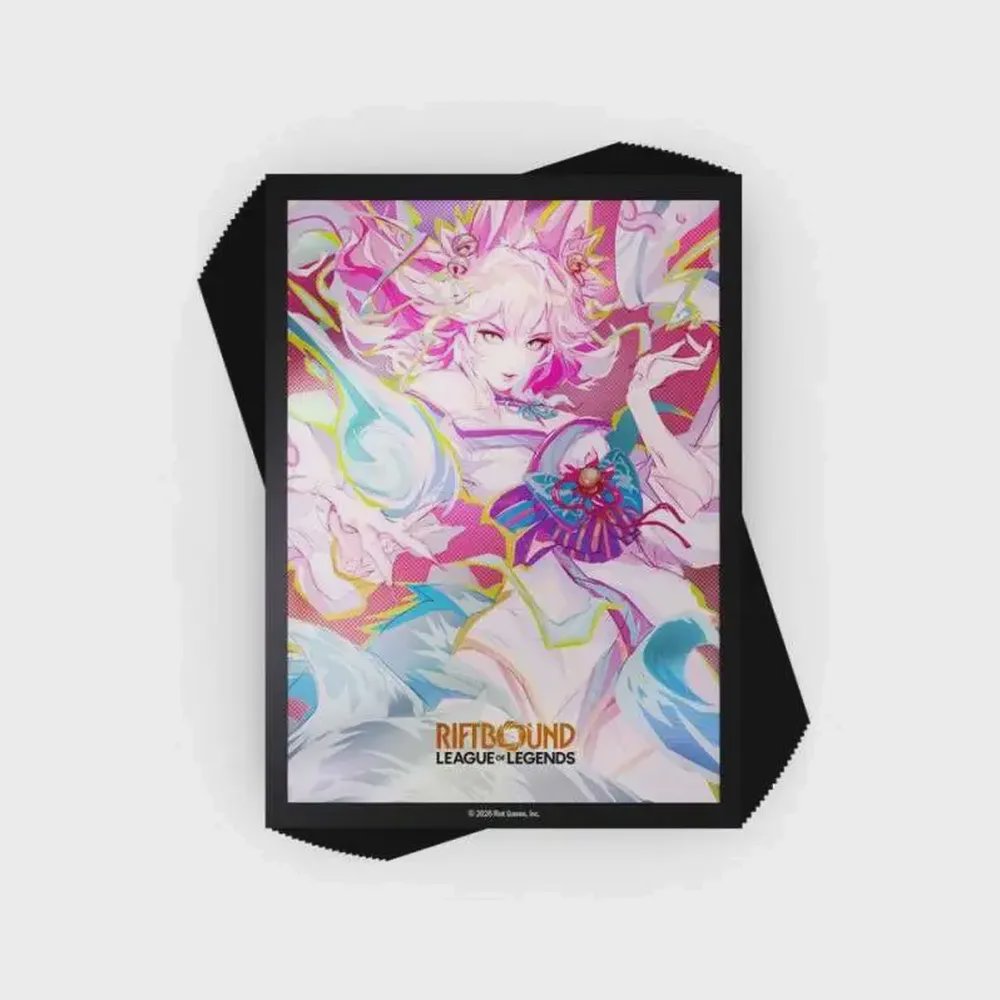 Riftbound - Spiritforged Art Sleeves: Spirit Blossom Ahri (100 Sleeves)
