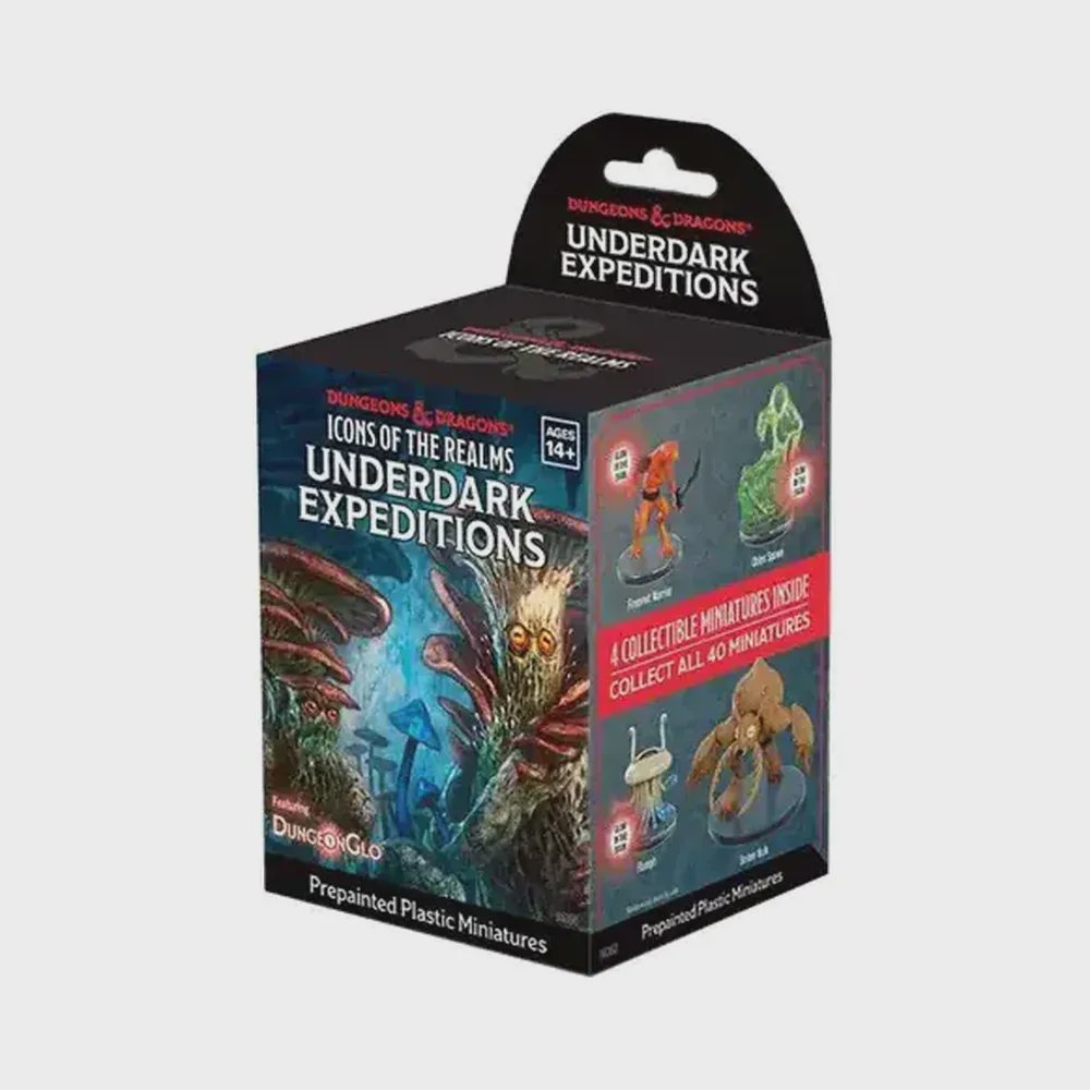 D&D Icons of the Realms - Underdark Expeditions: Mystery Figurines (4 Pieces)