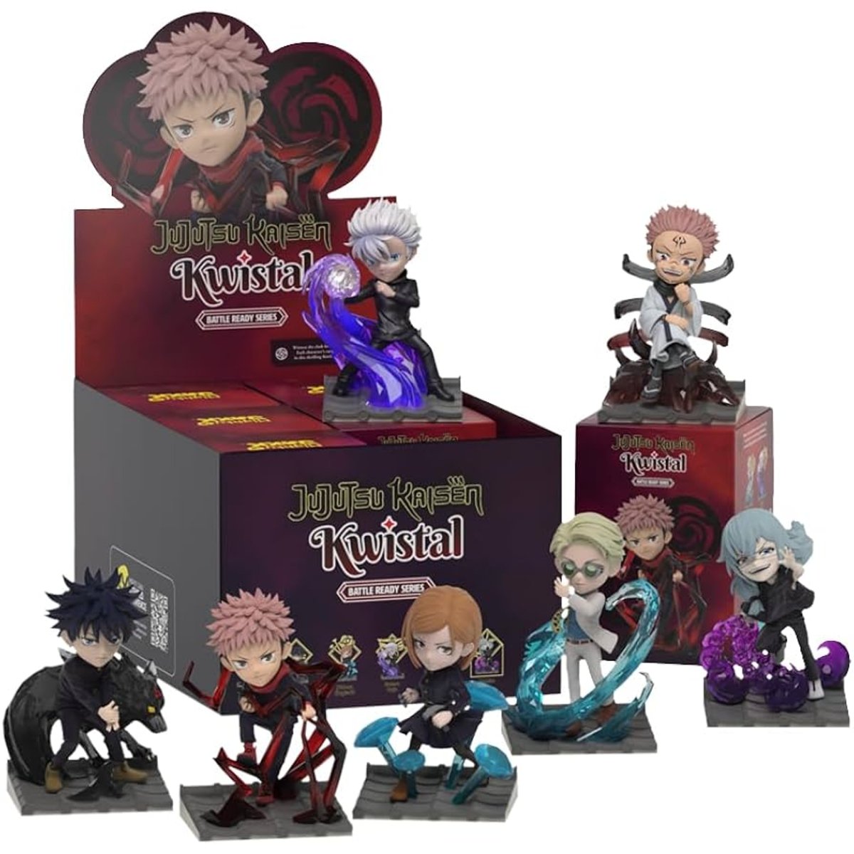 Jujutsu Kaisen: Kwistal Fwendz - Battle Ready Series 4 inch Vinyl Figure Blind Box