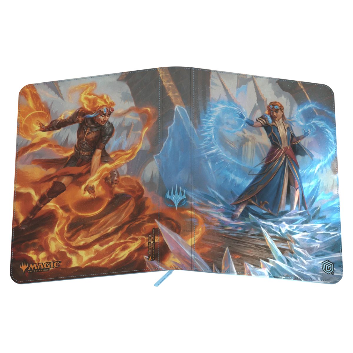 Ultimate Guard Zipfolio 360 Xenoskin Magic: The Gathering "Reality Fracture" - Chandra, Chill of Compliance / Chandra, Torch of Defiance