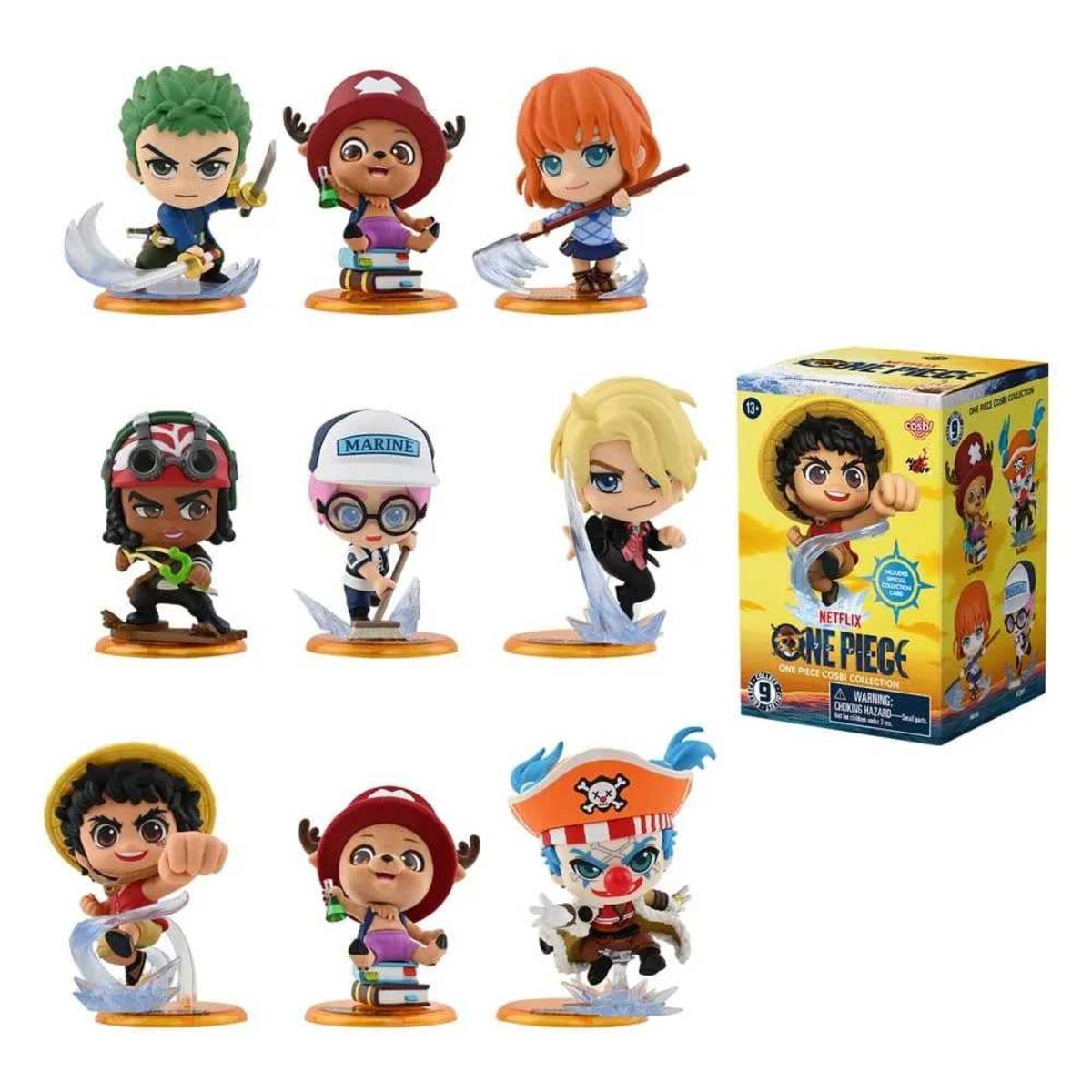 One Piece Cosbi Mini Figures 8 cm Blind Box