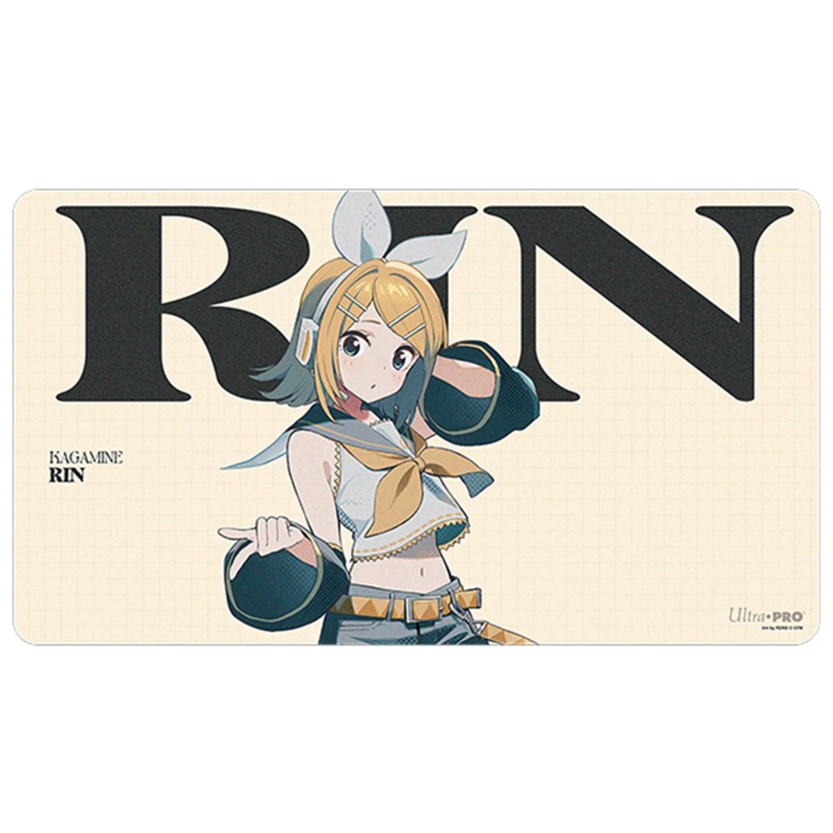 UP - Hatsune Miku - Retro Soundscapes: Rin Playmat for Tabletop Gaming