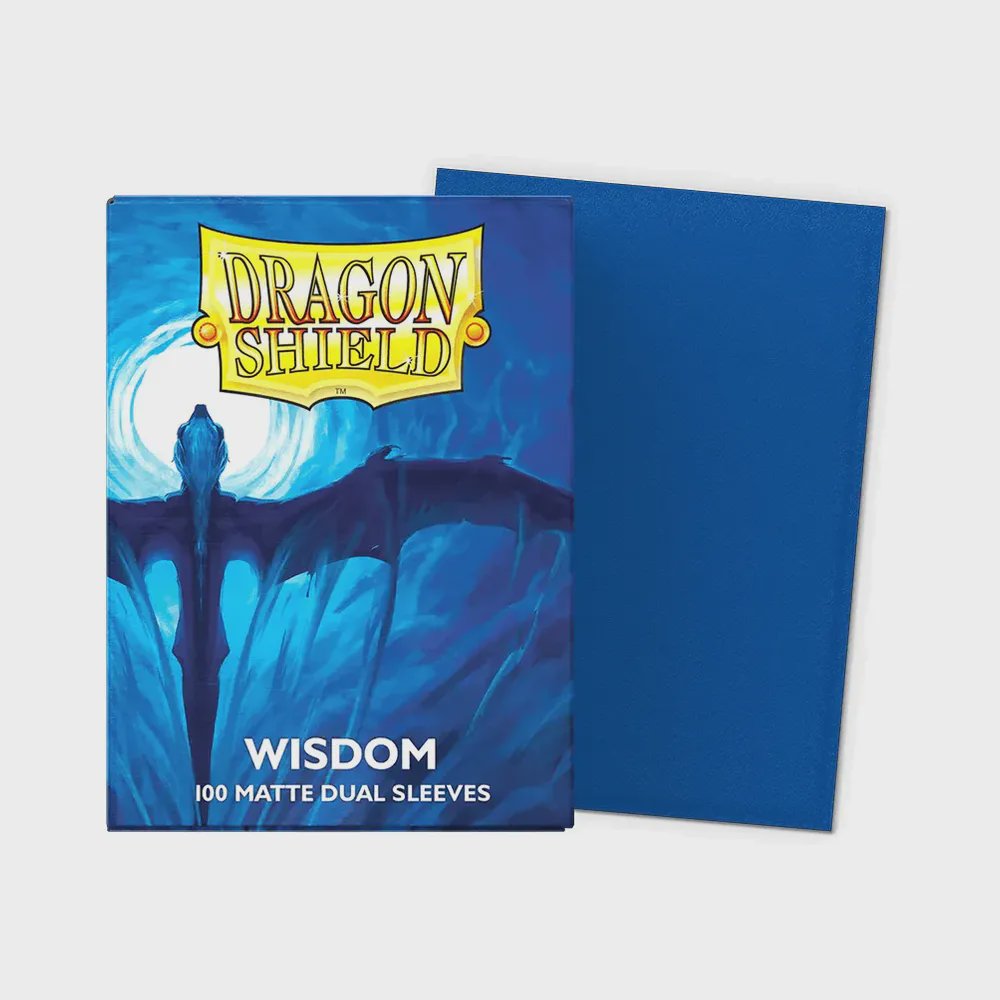 Dragon Shield - Standard Matte Dual Sleeves: Wisdom (100 Sleeves)